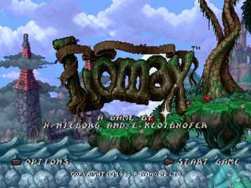 Lomax (EU) screen shot title